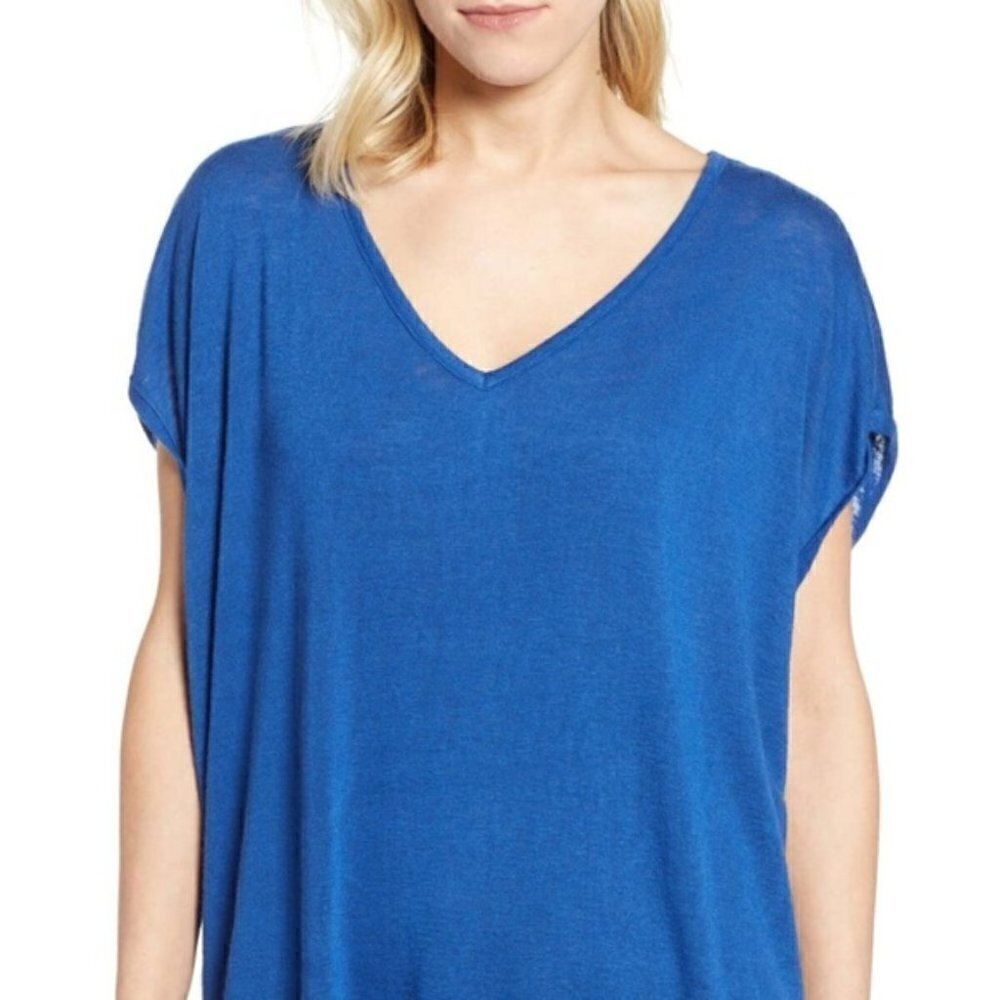CASLON Short Sleeve Tunic Tee